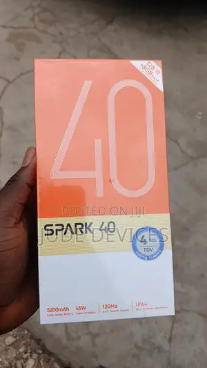 New Tecno Spark 40 128 GB Gray