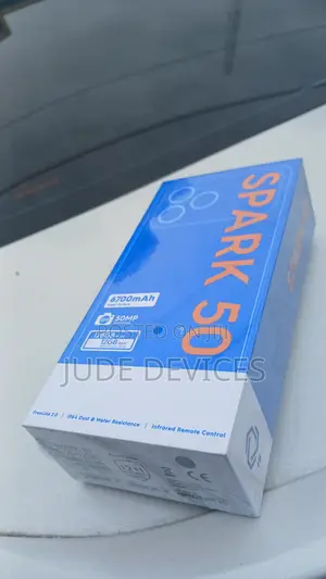 New Tecno Spark 50 128 GB Gray