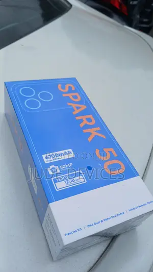 New Tecno Spark 50 128 GB Gray