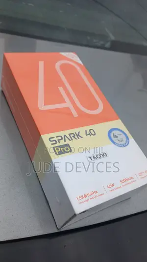 New Tecno Spark 40 Pro 256 GB Gray