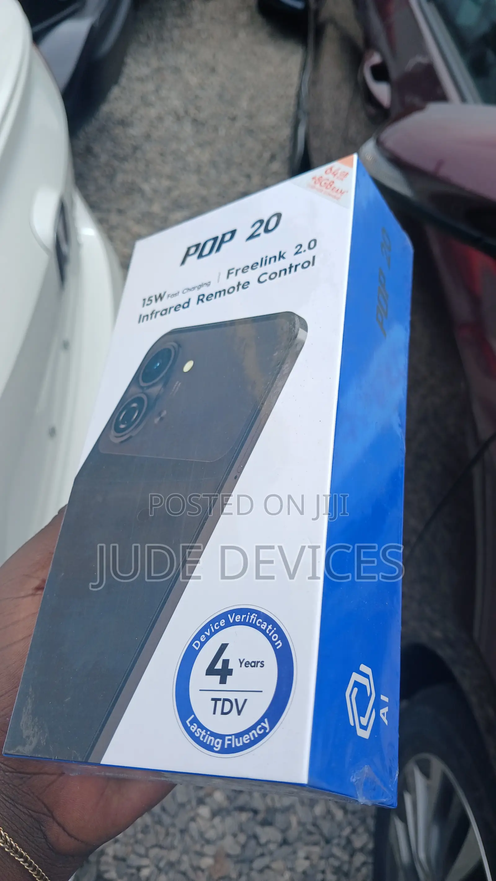 New Tecno Pop 20 128 GB Gray