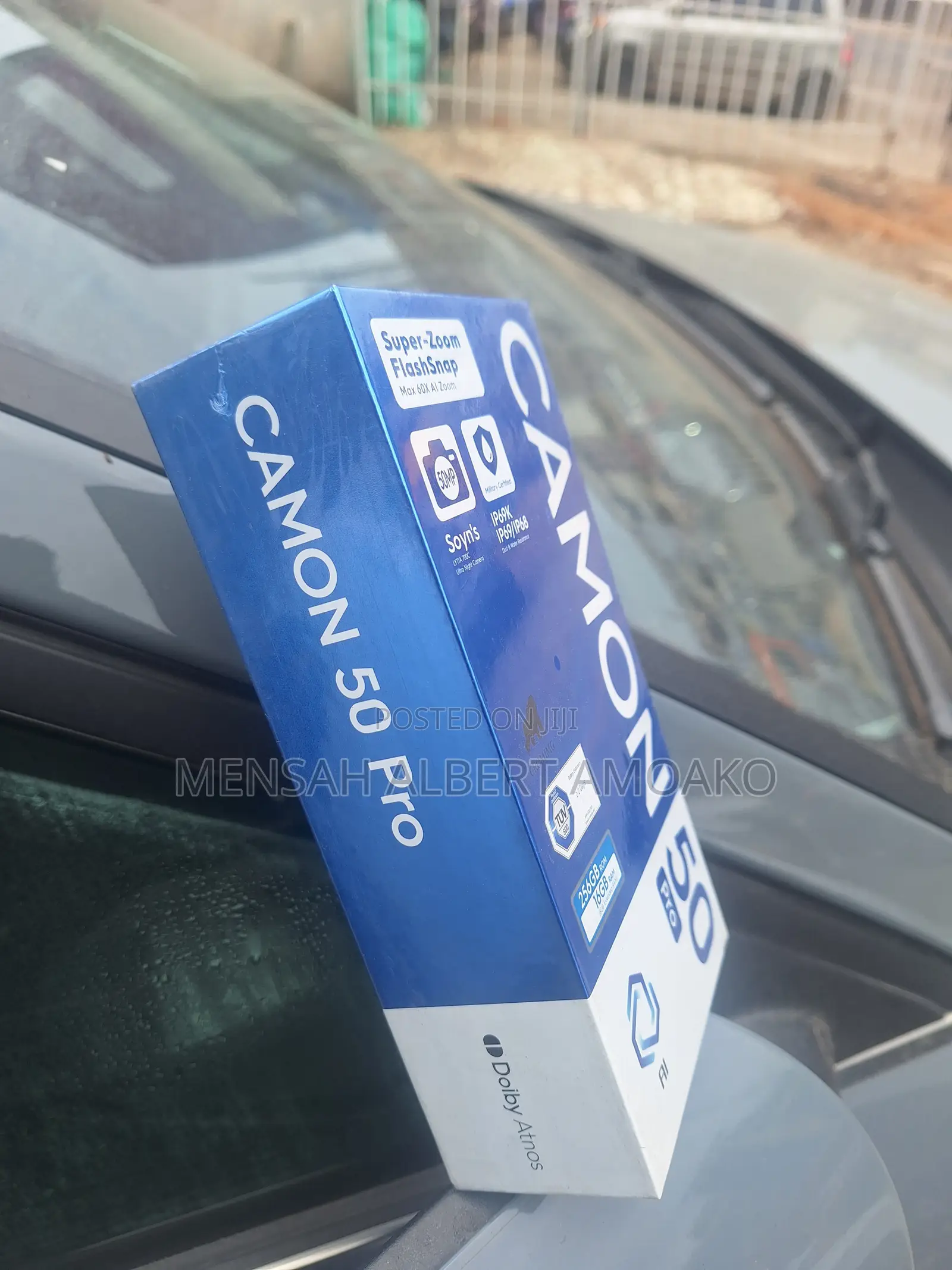 New Tecno Camon 50 Pro 256 GB Black