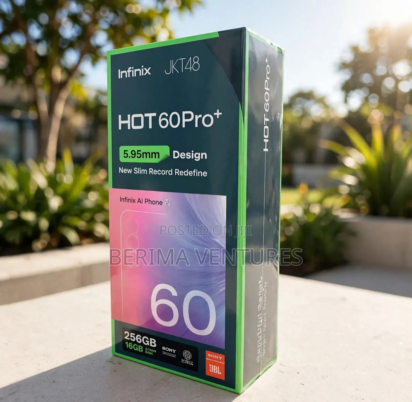 New Infinix Hot 60 Pro+ 256 GB Black