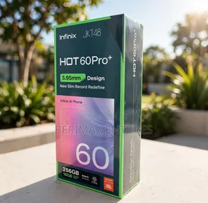 New Infinix Hot 60 Pro+ 256 GB Black