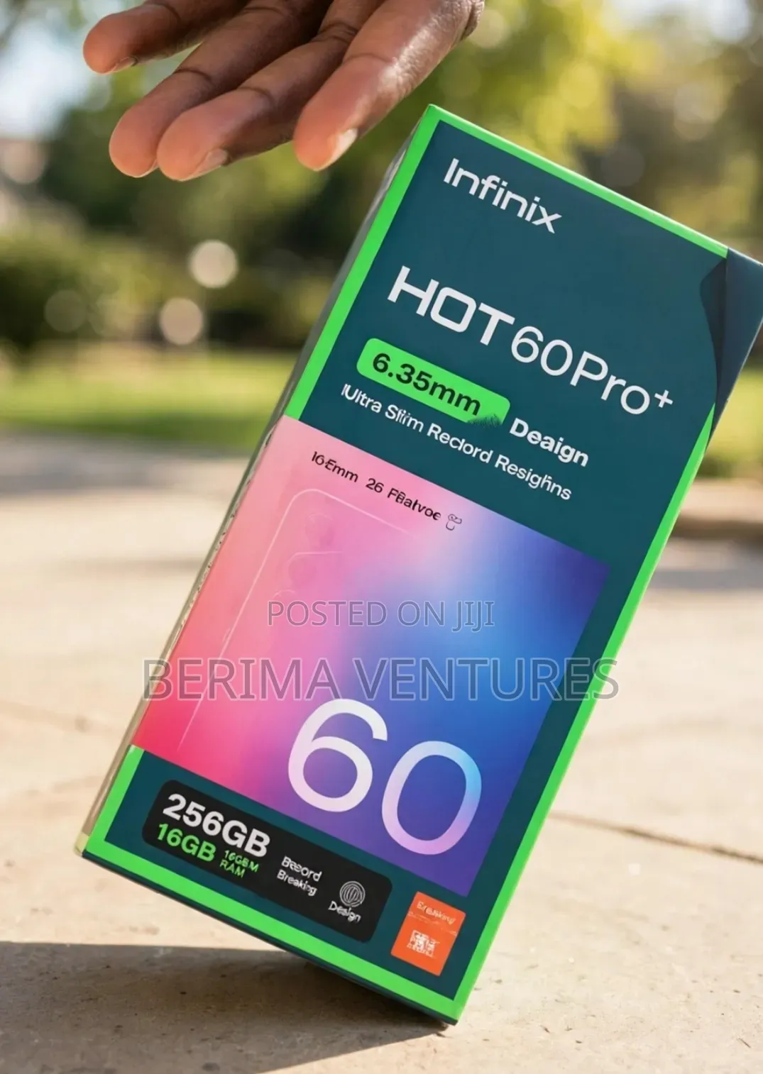 New Infinix Hot 60 Pro+ 256 GB Black