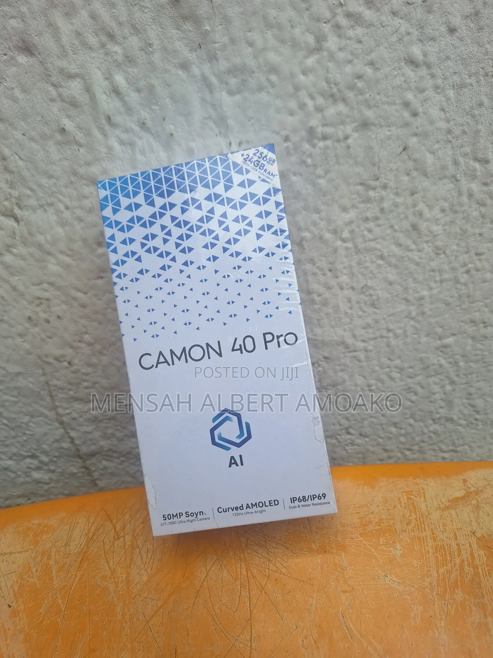 New Tecno Camon 40 Pro 5G 256 GB Gray