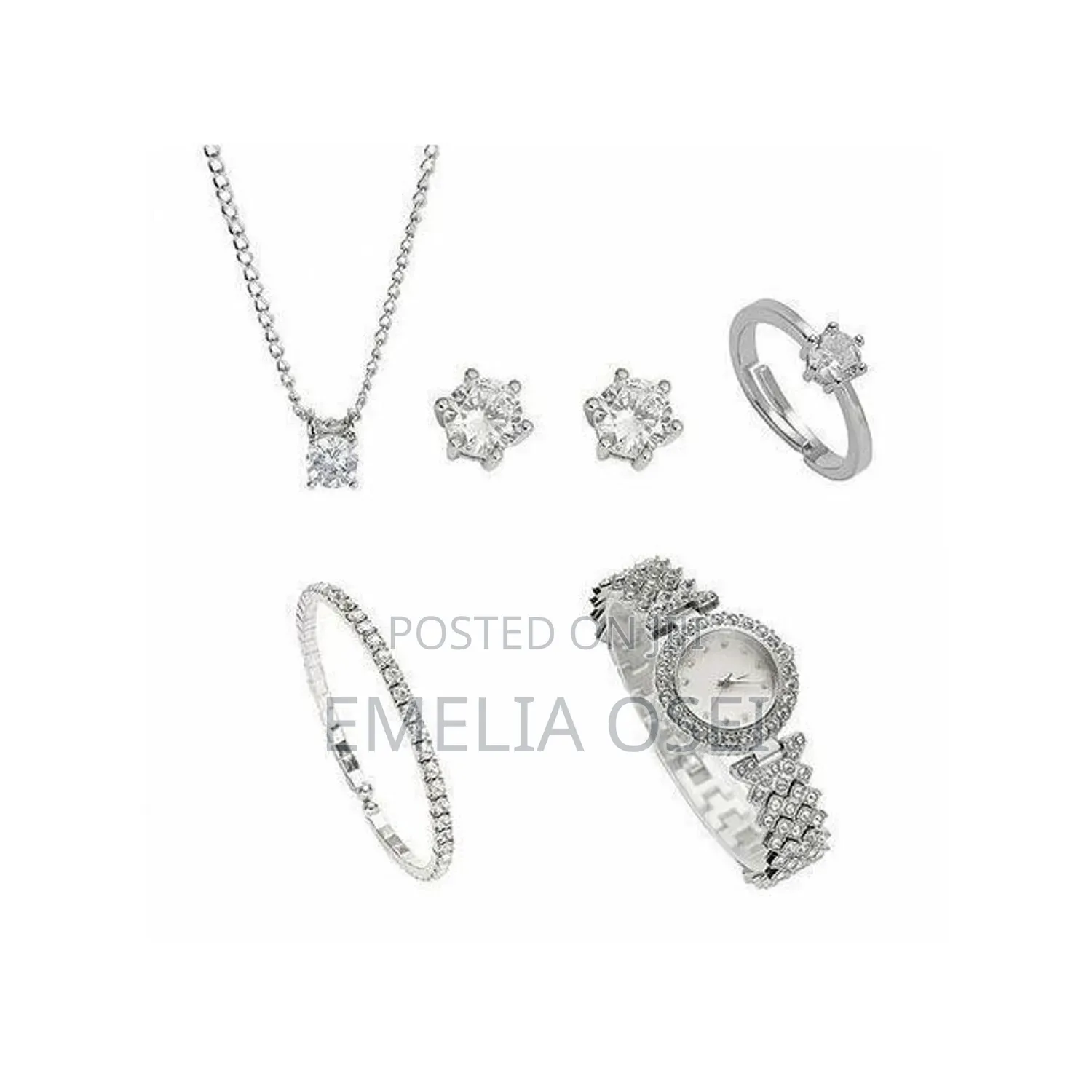 5 PCS Women Jewelry Set'