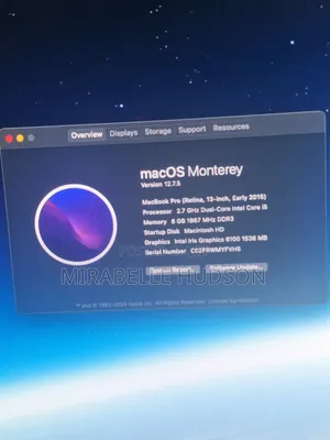 Laptop Apple MacBook Pro 2015 8GB Intel Core i5 SSD 256GB