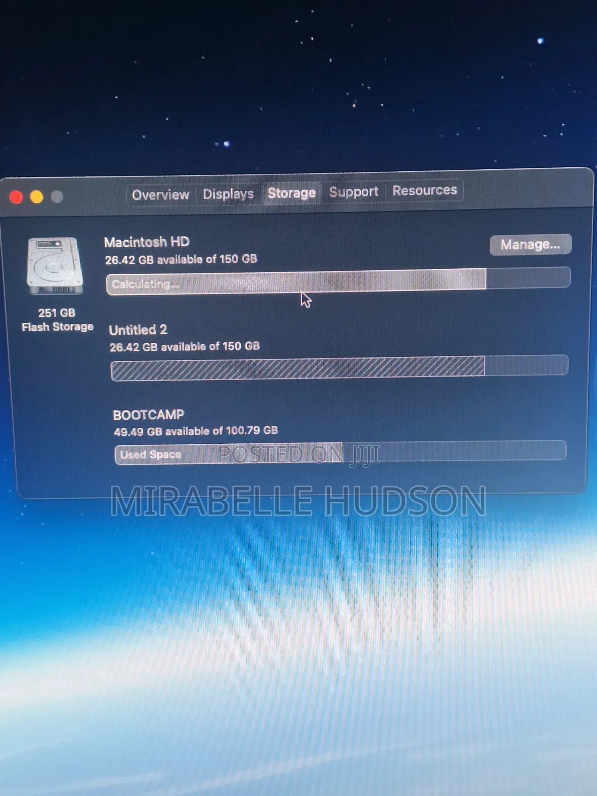 Laptop Apple MacBook Pro 2015 8GB Intel Core i5 SSD 256GB