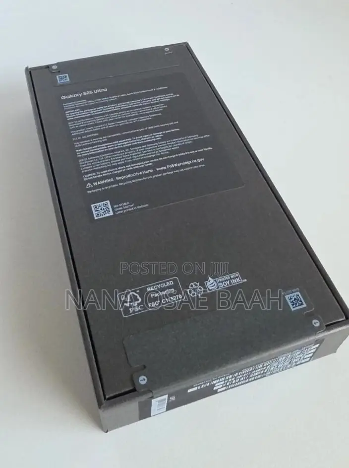 New Samsung Galaxy S25 Ultra 1 TB Black
