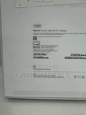 Apple iPad Air 13 (2026) 128 GB Black