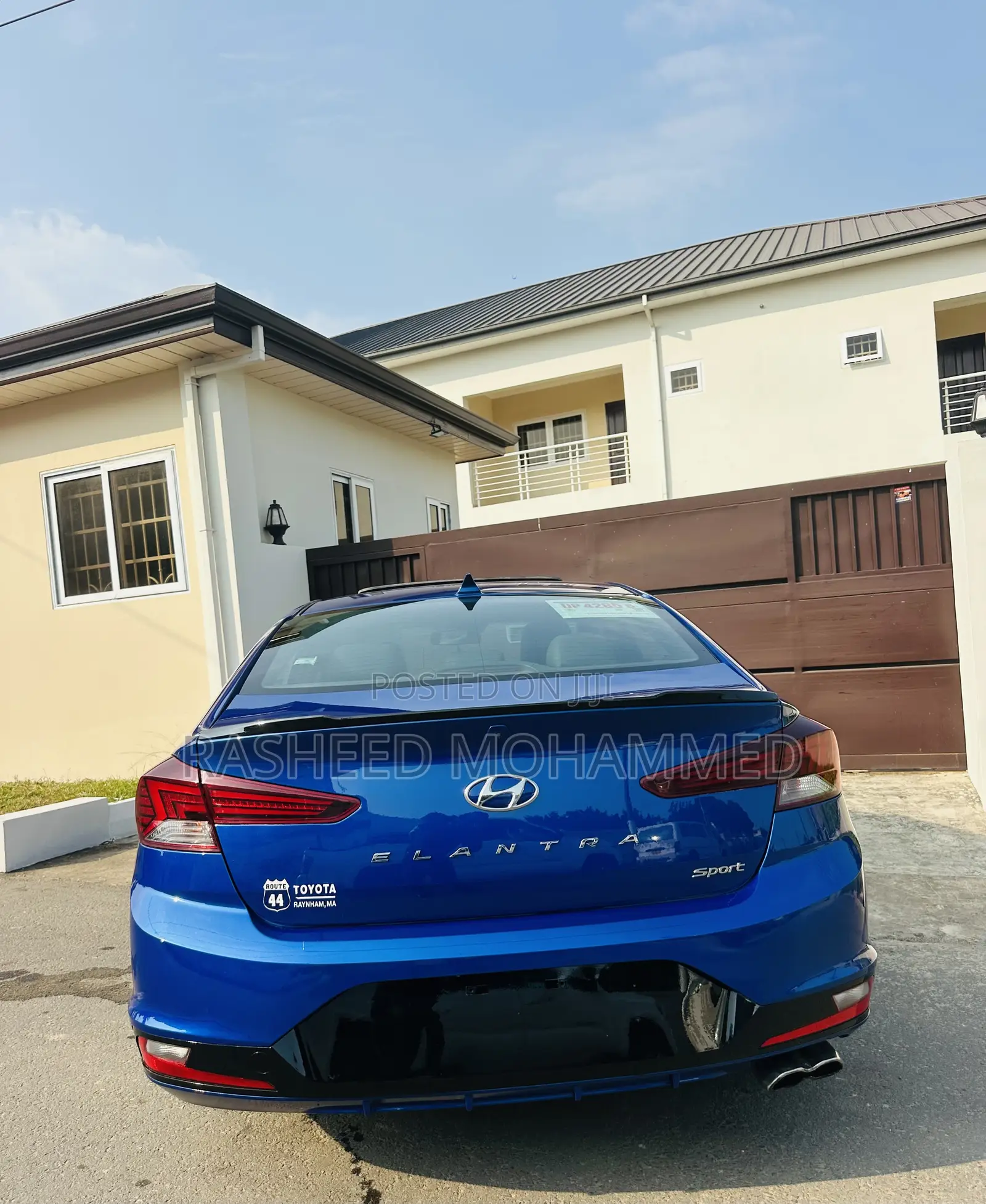 Hyundai Elantra Sport 2019 Blue