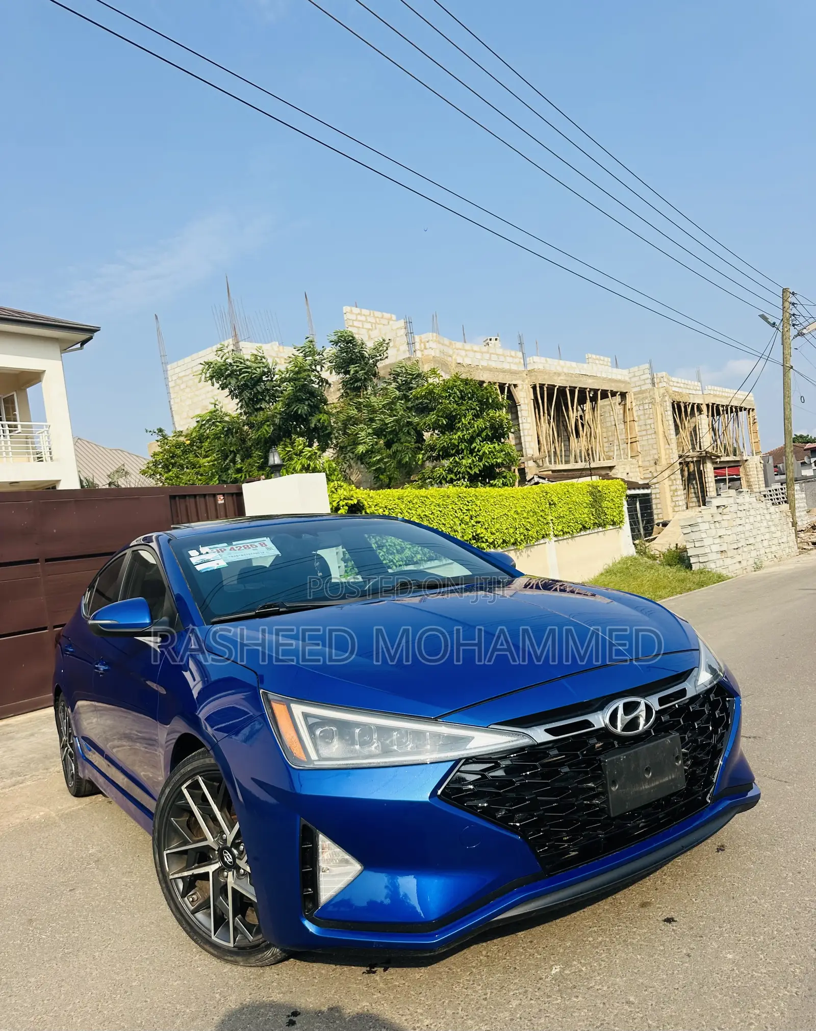 Hyundai Elantra Sport 2019 Blue