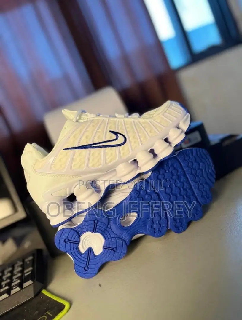 Original Nike Shox TL White/Work Blue