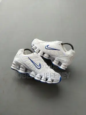 Original Nike Shox TL White/Work Blue