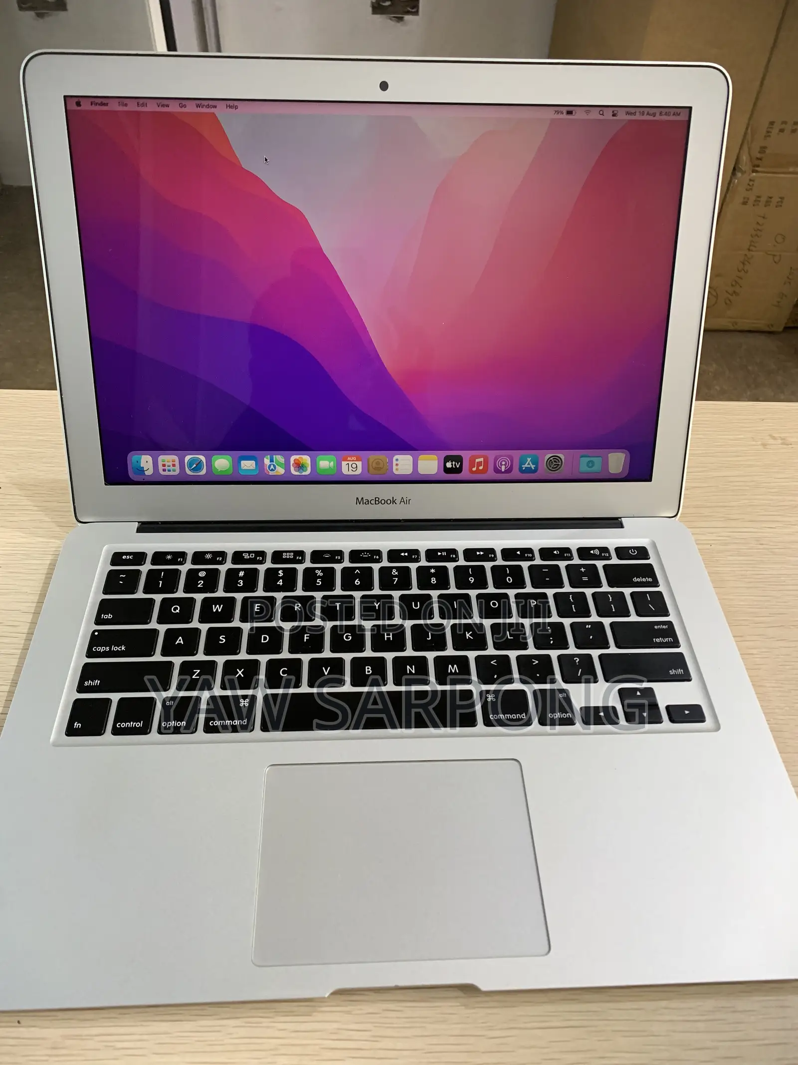 Laptop Apple MacBook Air 8GB Intel Core i5 SSD 128GB
