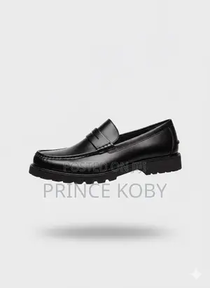 Black Loafer Shoe