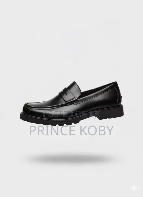 Black Loafer Shoe