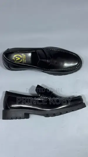 Black Loafer Shoe