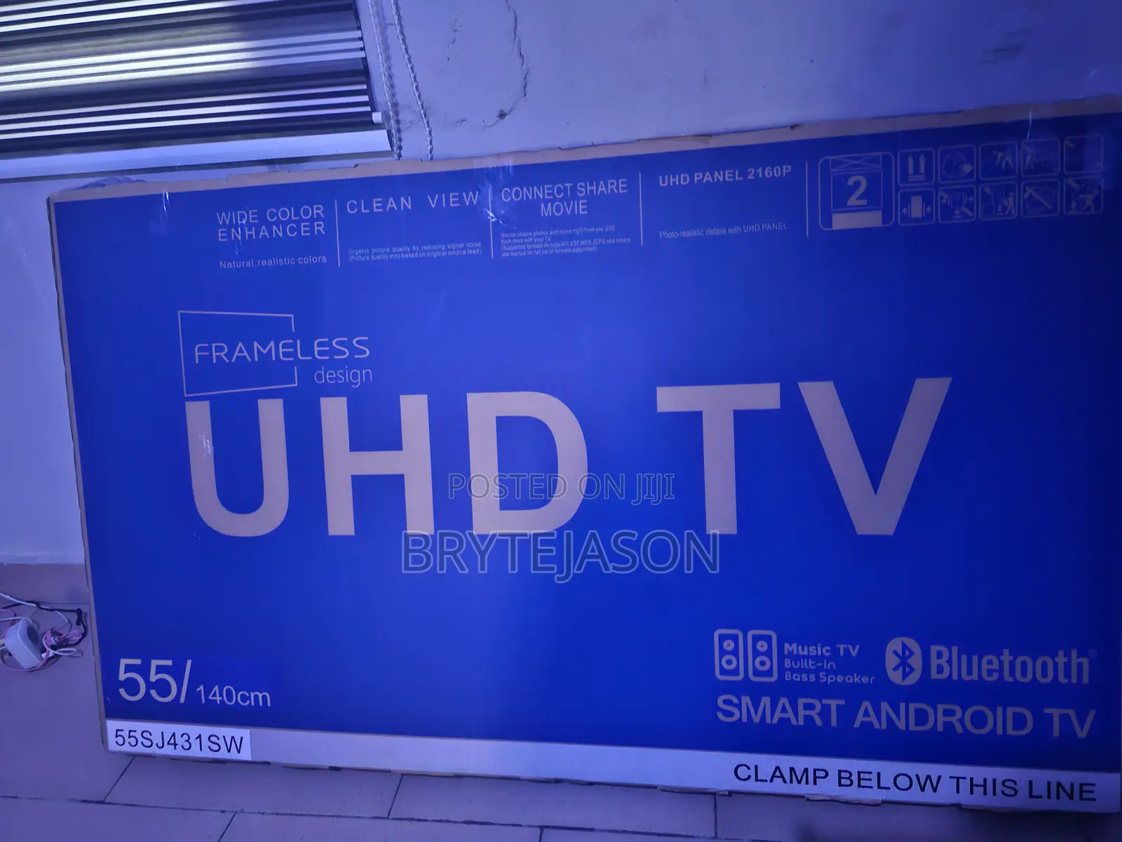 Amaz 55” Smart Android TV