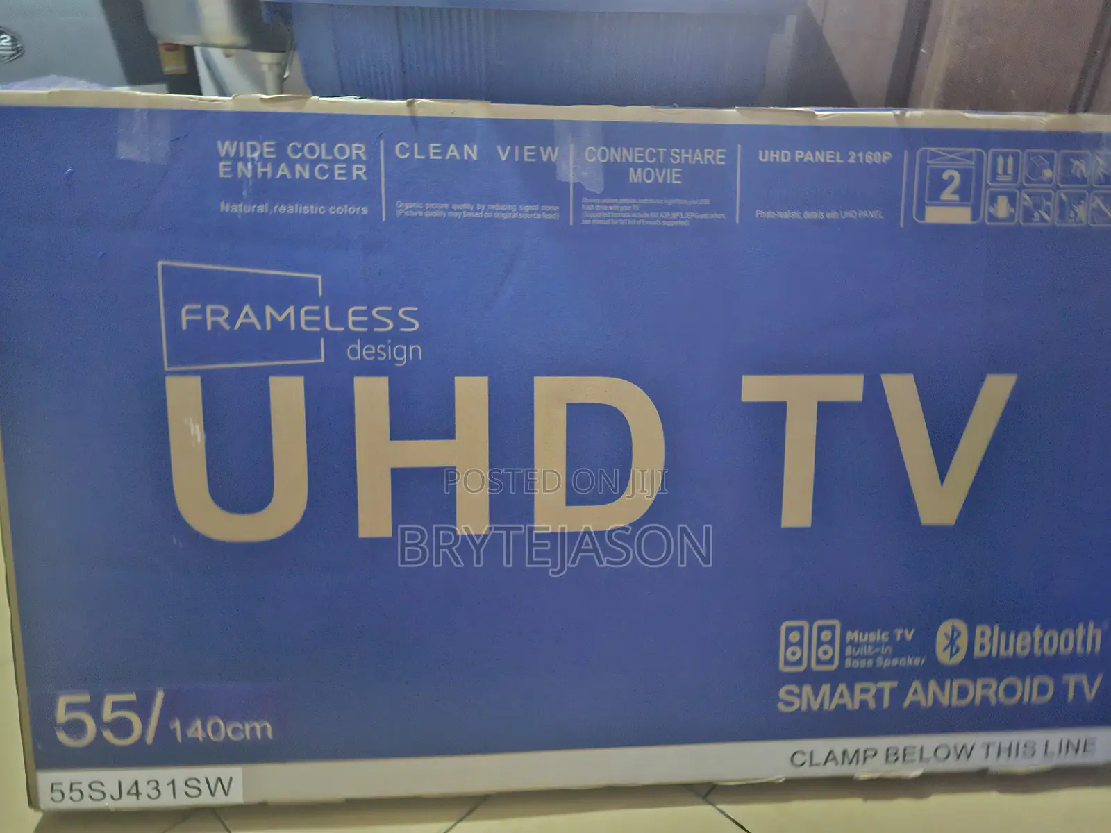 Amaz 55” Smart Android TV