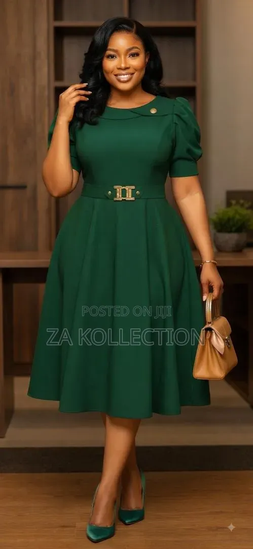High End Ladies Official Flare Dress