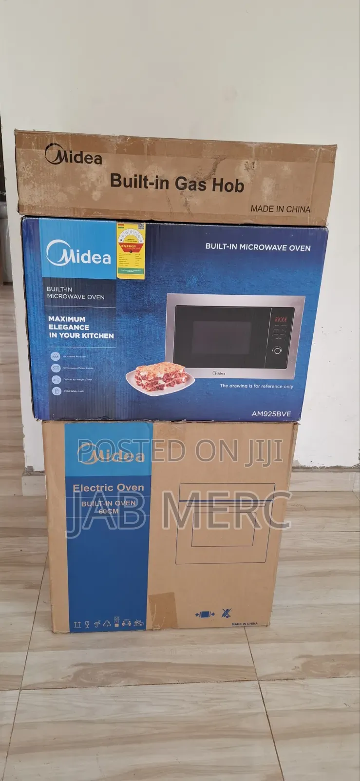 Save Big Promo Midea Silver Colour Microwave and Oven Digital Built In