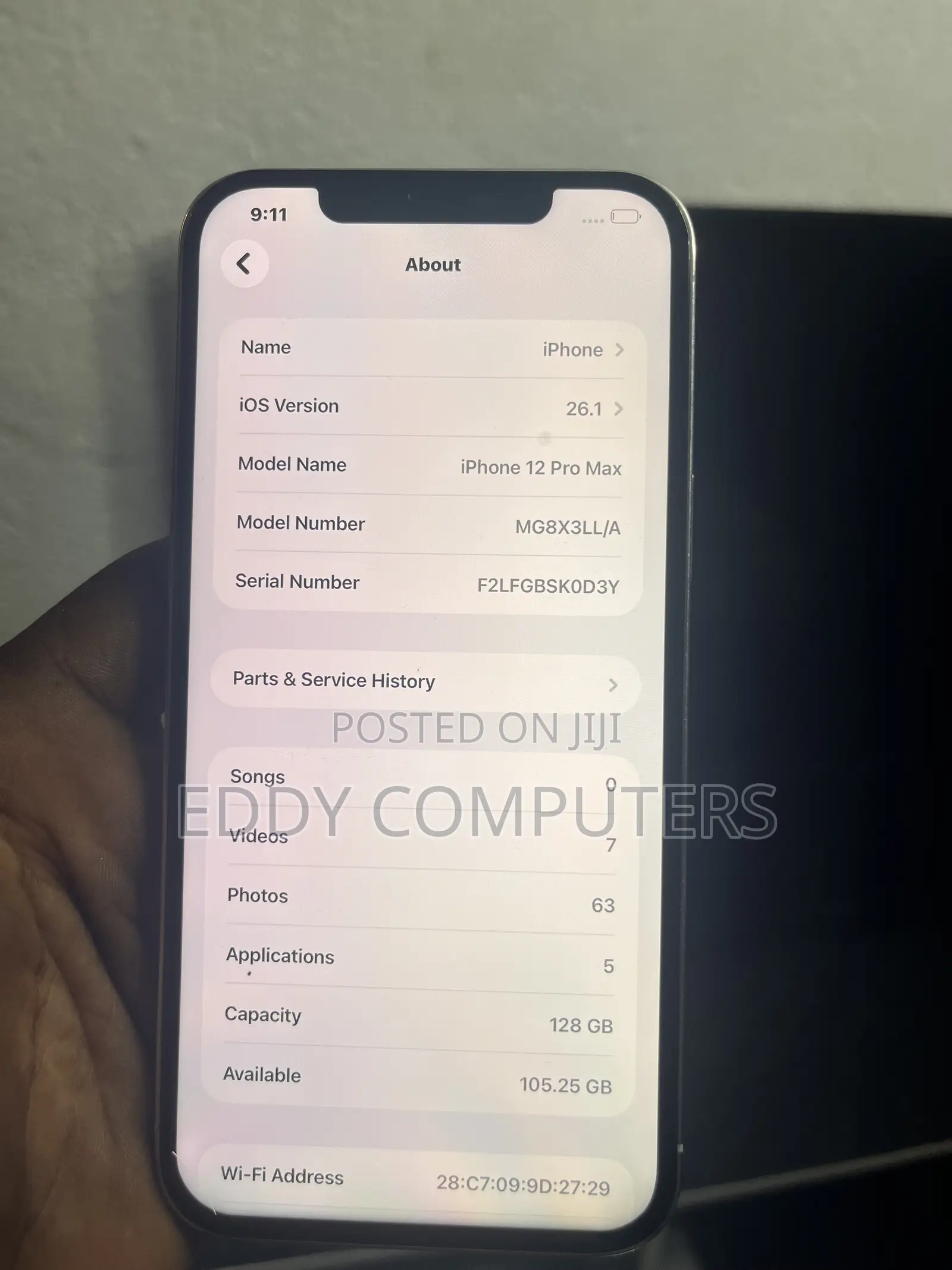 Apple iPhone 12 Pro Max 128 GB Silver