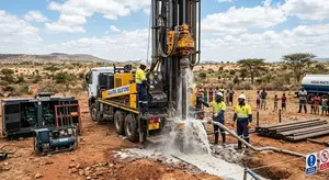 Community Borehole Drilling Masters in Abura-Dunkwa