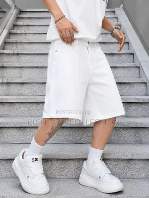 Baggy Jeans Shorts for Men