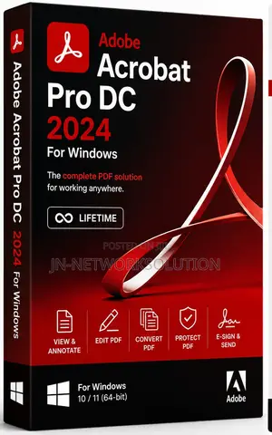Adobe Acrobat Pro DC 2024 for Windows (Lifetime)