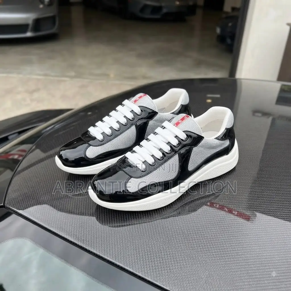 Prada Premium Low Top Sneakers