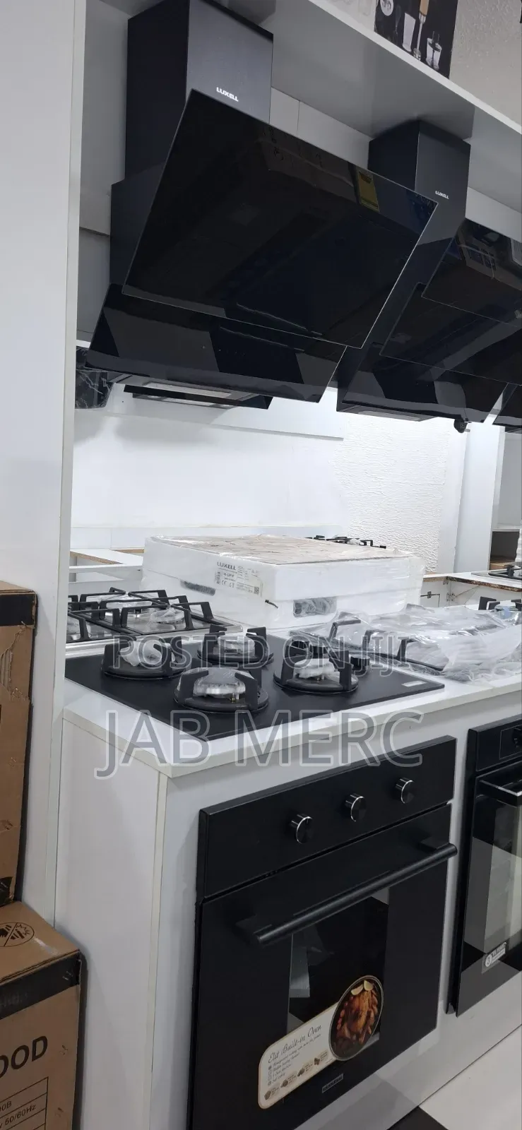 Black Friday Promo 3 Set Extractor Gas Cooker and Oven All 60cm New