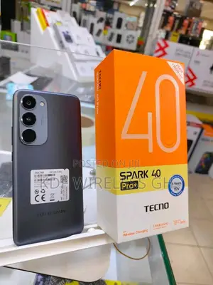 New Tecno Spark 40 Pro+ 256 GB Black