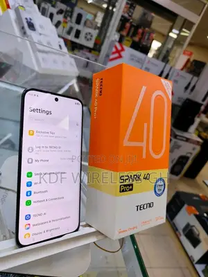 New Tecno Spark 40 Pro+ 256 GB Black