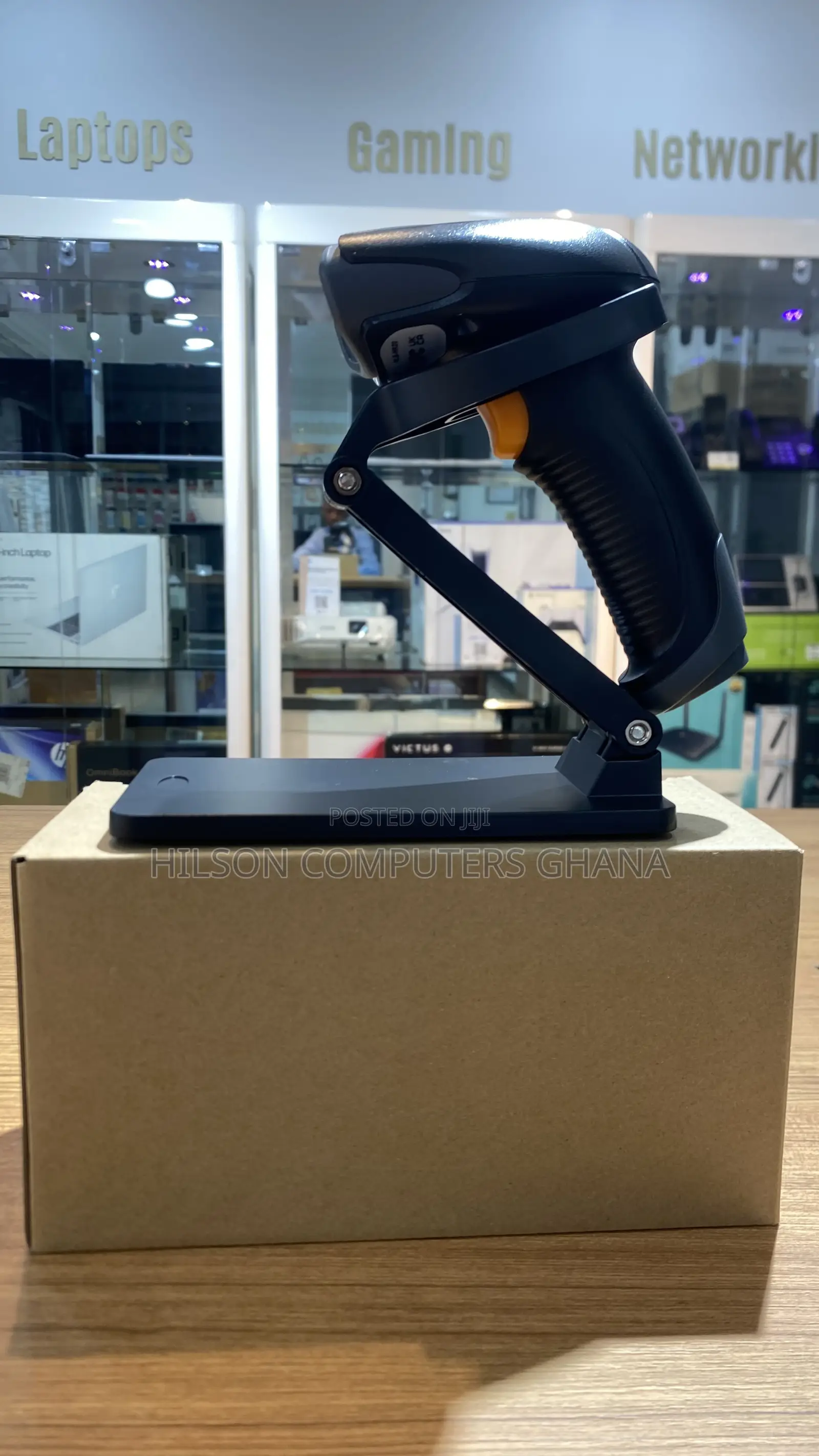 Newland NLS-HR20 Handheld Barcode Scanner With Stand