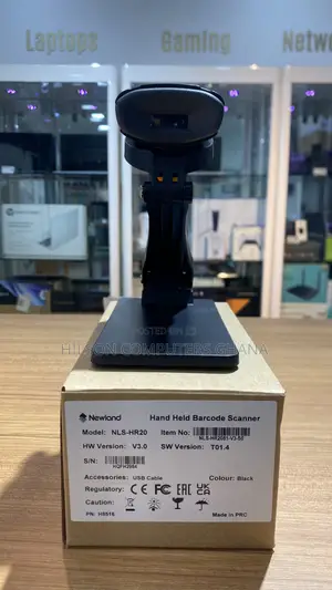 Newland NLS-HR20 Handheld Barcode Scanner With Stand