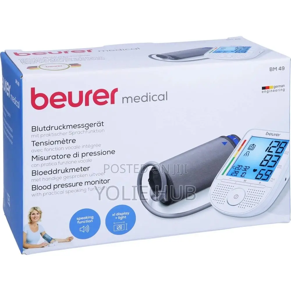Beurer Upper Arm Blood Pressure Monitor(BM 49)