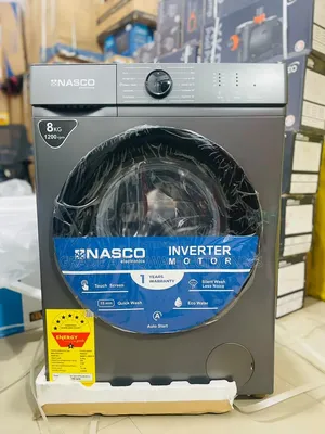 Heavy-Duty Full Automatic Front-Load Nacso 8kg Washing Machine