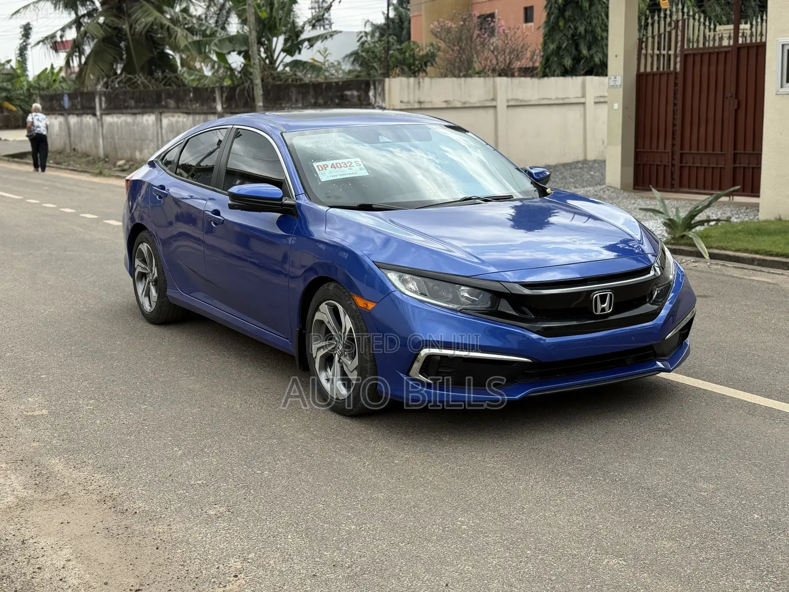Honda Civic EX Sedan 2019 Blue