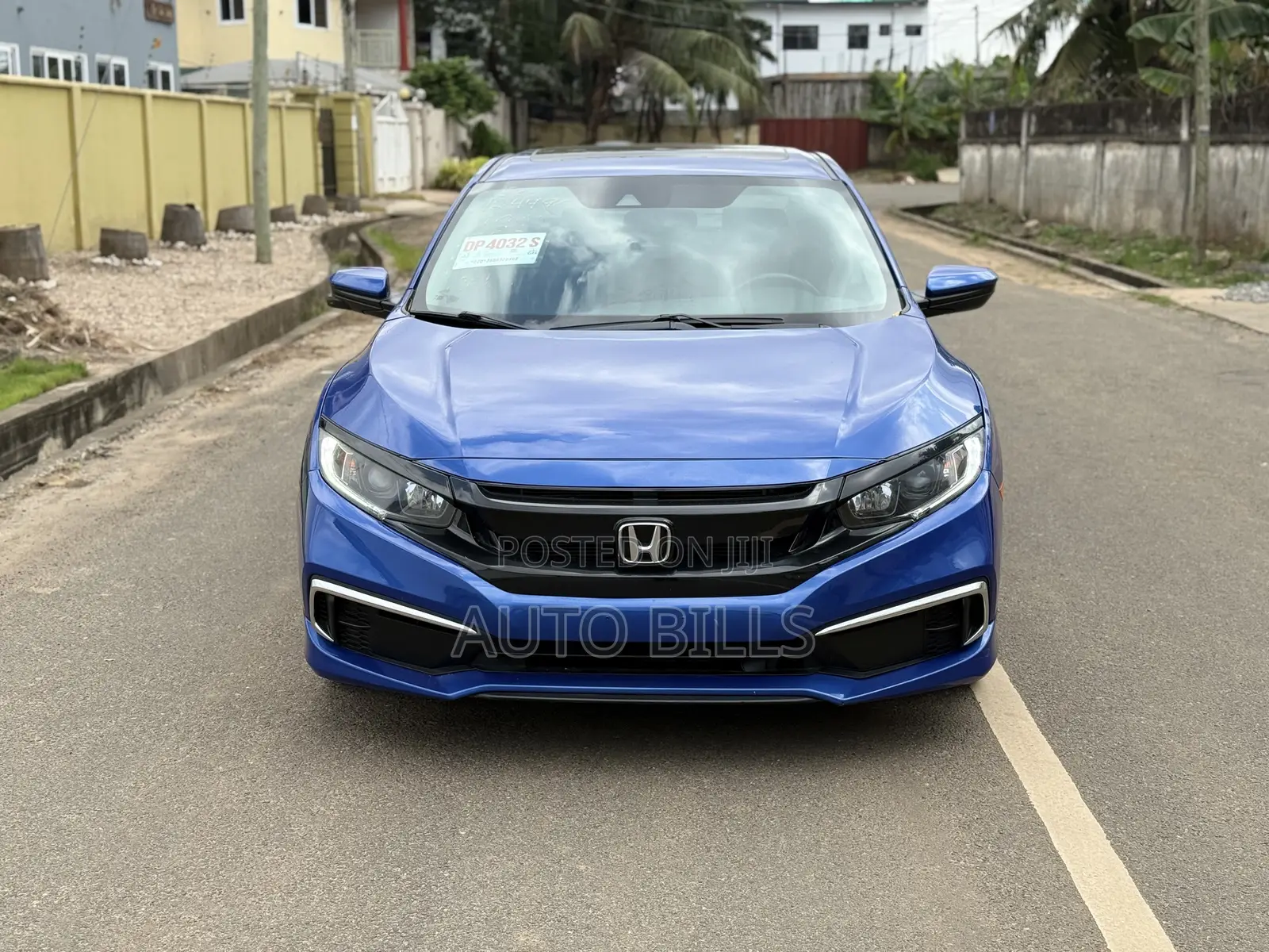 Honda Civic EX Sedan 2019 Blue