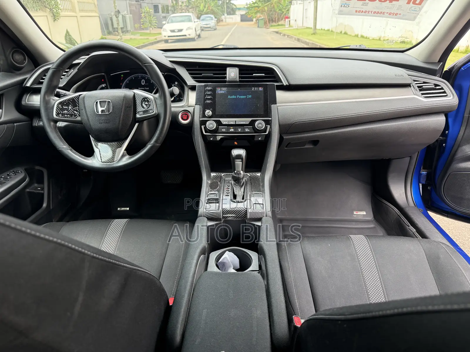 Honda Civic EX Sedan 2019 Blue