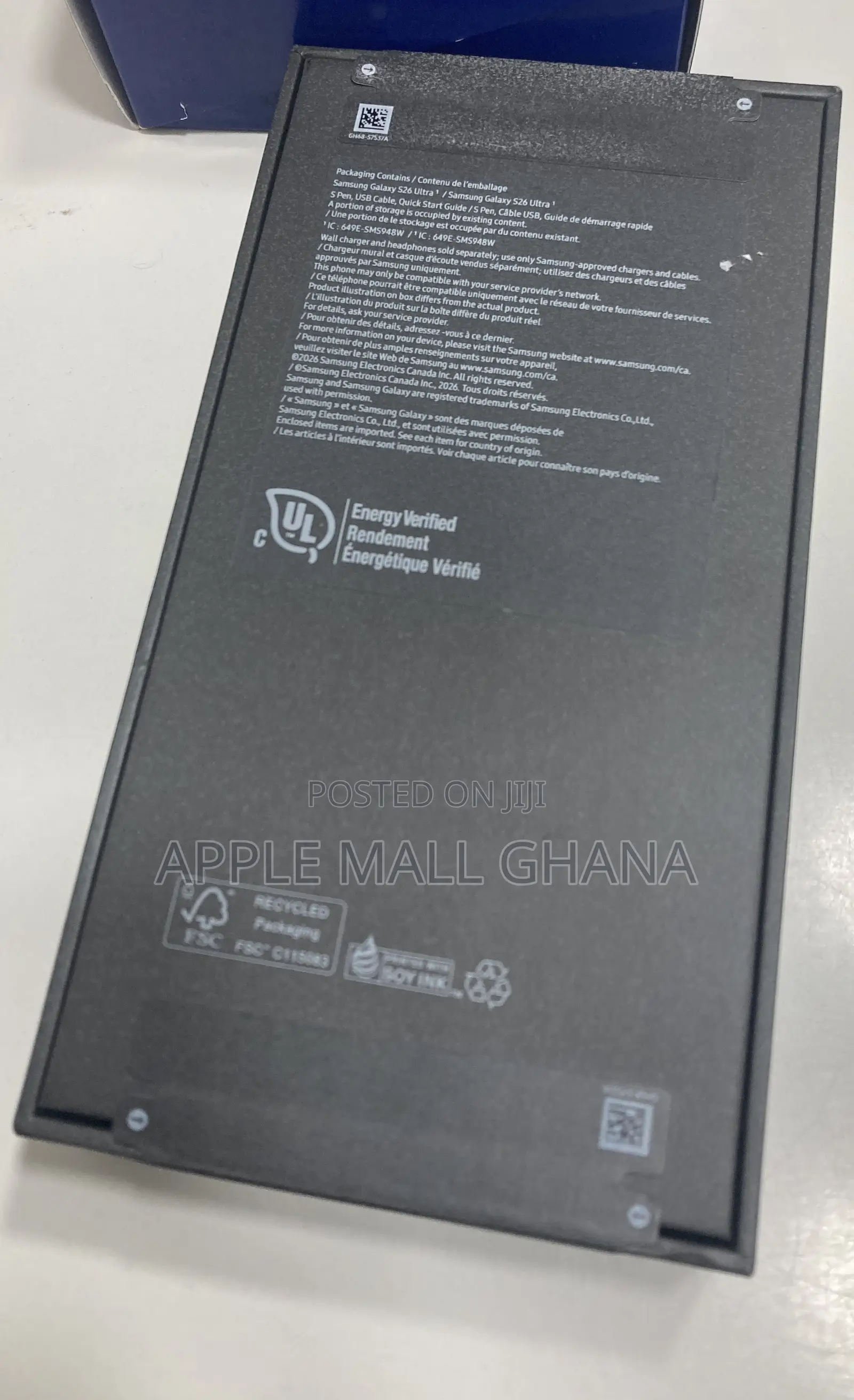 New Samsung Galaxy S26 Ultra 5G 512 GB Black