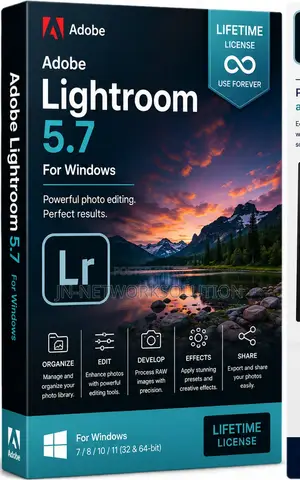 Adobe Lightroom 5.7 for Windows (Lifetime)