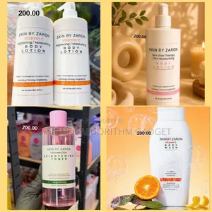 Skin by Zaron Brightening Set (Lotion, Shower Gel and Toner)