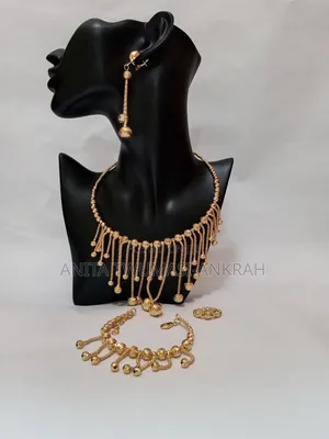Gold Plated Jewellery Set