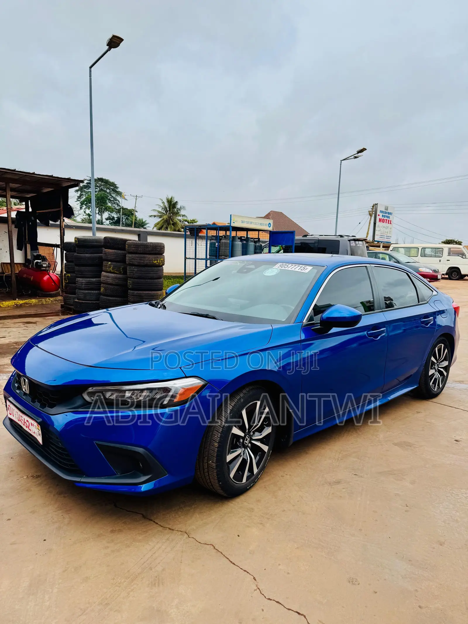 Honda Civic EX-L 2022 Blue
