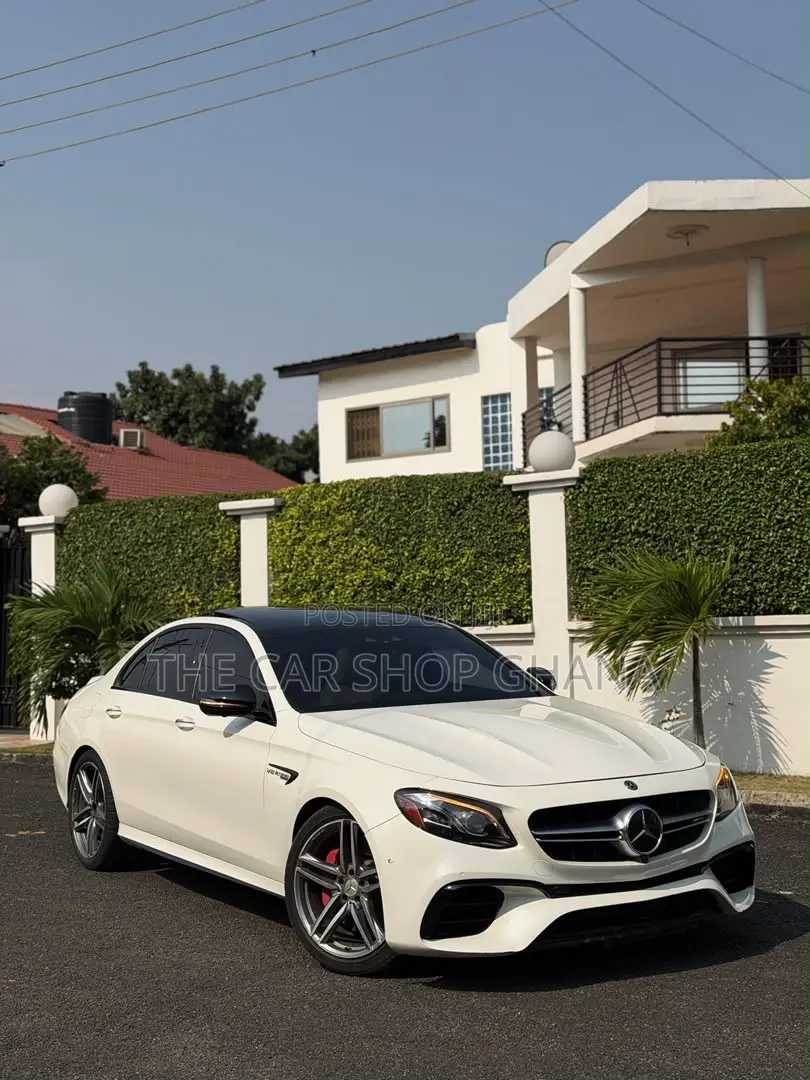 Mercedes-Benz E63 2019 White