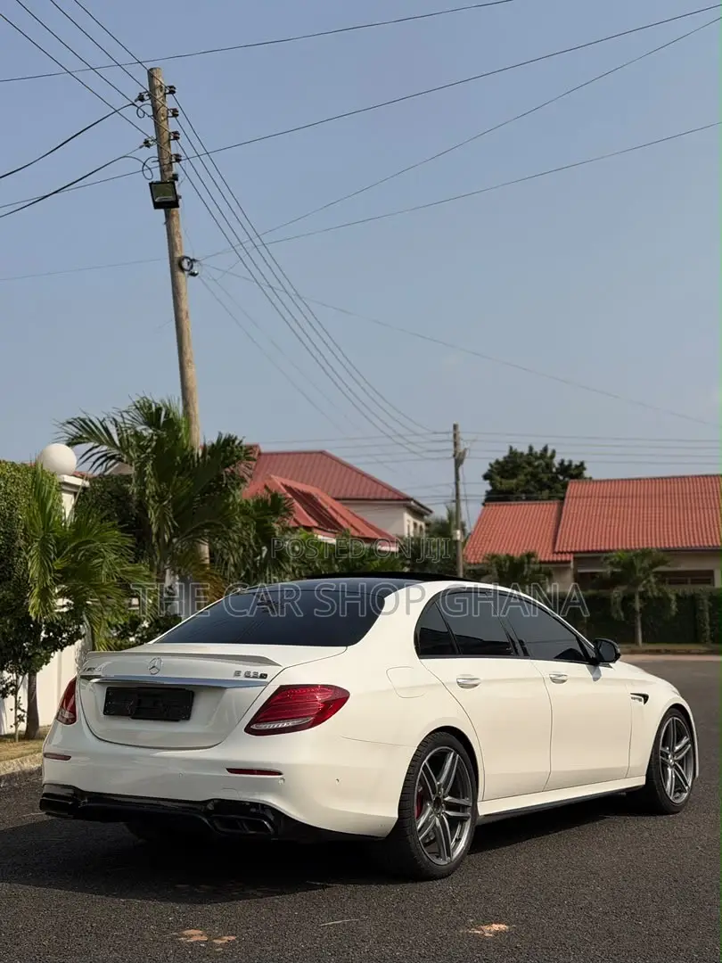 Mercedes-Benz E63 2019 White