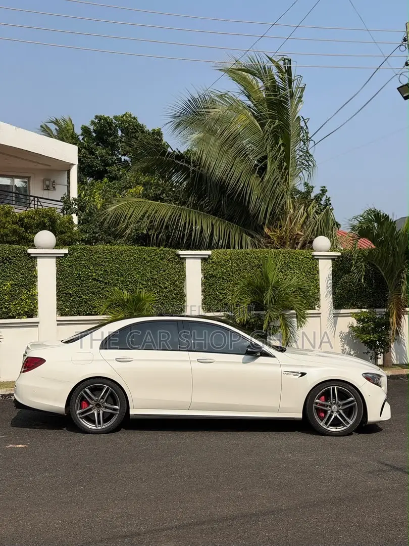 Mercedes-Benz E63 2019 White